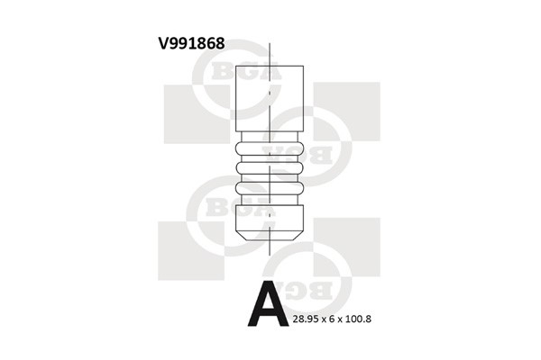 Avgasventil BGA