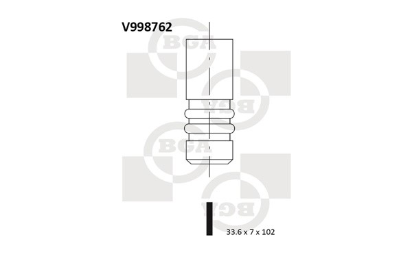 Insugsventil Bga V998762 BGA