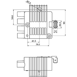 Tändspole 12V Hc-cargo 150403 HC-Cargo
