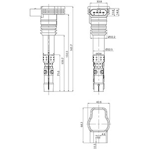 Tändspole 12V Hc-cargo 150508 HC-Cargo