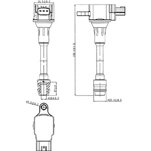 Tändspole 12V Hc-cargo 150661 HC-Cargo