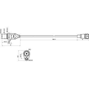 Impulsgivare, vevaxel Hc-cargo 150678 HC-Cargo