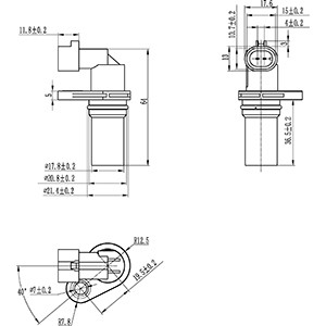 Impulsgivare, vevaxel Hc-cargo 150679 HC-Cargo
