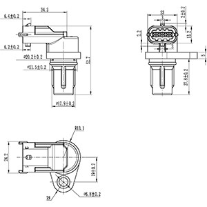 Sensor, kamaxelgivare Hc-cargo 150867 HC-Cargo