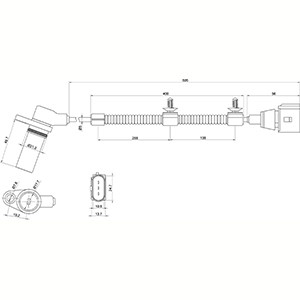 Impulsgivare, vevaxel Hc-cargo 150948 HC-Cargo