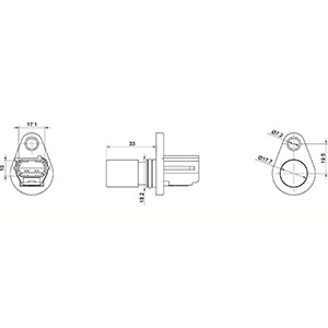 Sensor, kamaxelgivare Hc-cargo 150984 HC-Cargo