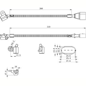 Sensor, kamaxelgivare Hc-cargo 150990 HC-Cargo
