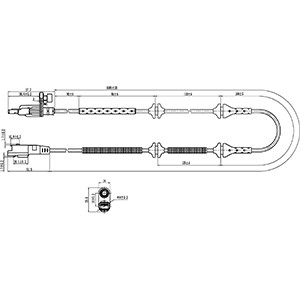 ABS-givare, Sensor, hjulvarvtal, Bakaxel, båda sidor Hc-cargo 181 HC-Cargo