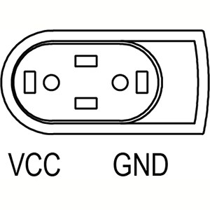 ABS-givare, Sensor, hjulvarvtal, Fram, höger eller vänster Hc-car HC-Cargo