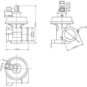 Egr-ventil Hc-cargo 181998 HC-Cargo Egr-ventil Hc-cargo 181998 HC-Cargo