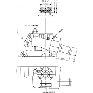 Egr-ventil Hc-cargo 182001 HC-Cargo