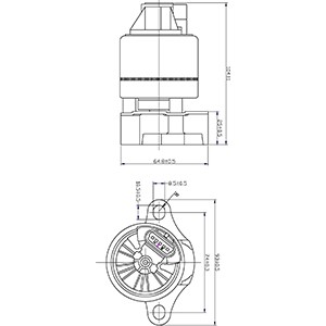 Egr-ventil Hc-cargo 182003 HC-Cargo