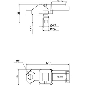 Sensor, insugstryck Hc-cargo 182069 HC-Cargo