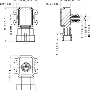Sensor, insugstryck Hc-cargo 182140 HC-Cargo