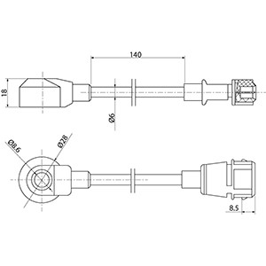 Knackningssensor Hc-cargo 182180 HC-Cargo