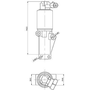 Egr-ventil Hc-cargo 182424 HC-Cargo