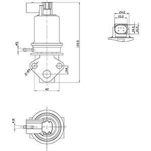 Egr-ventil Hc-cargo 182504 HC-Cargo Egr-ventil Hc-cargo 182504 HC-Cargo