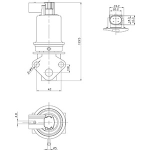 Egr-ventil Hc-cargo 182509 HC-Cargo