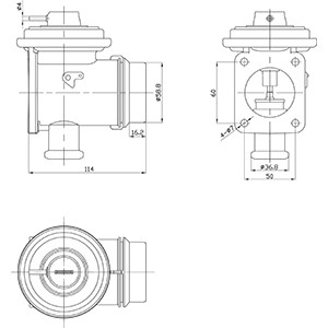 Egr-ventil Hc-cargo 182513 HC-Cargo Egr-ventil Hc-cargo 182513 HC-Cargo