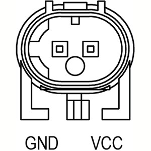 ABS-givare, Sensor, hjulvarvtal, Bakaxel vänster Hc-cargo 182554 HC-Cargo