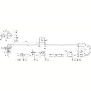 ABS-givare, Sensor, hjulvarvtal, framaxel höger Hc-cargo 182579 HC-Cargo ABS-givare, Sensor, hjulvarvtal, framaxel höger Hc-cargo 182579 HC-Cargo