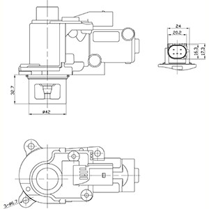 Egr-ventil Hc-cargo 182593 HC-Cargo