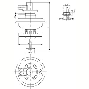 Egr-ventil Hc-cargo 182596 HC-Cargo