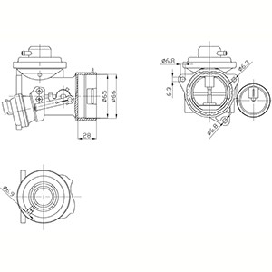 Egr-ventil Hc-cargo 182609 HC-Cargo Egr-ventil Hc-cargo 182609 HC-Cargo