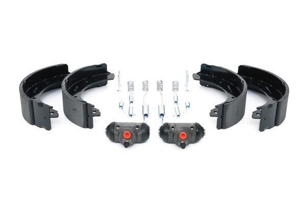 Bromsbackar, sats, Bakaxel, Bak Bosch KIT PRO 0 204 113 602 BOSCH
