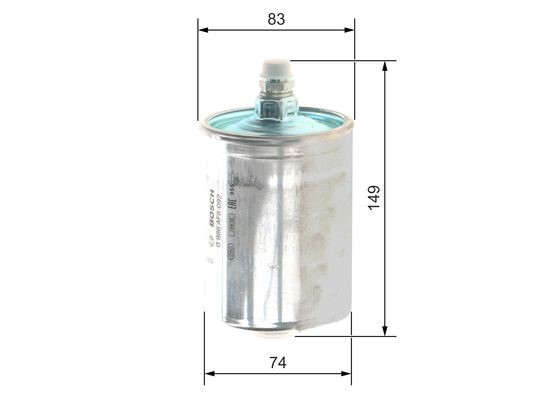 Bränslefilter Bosch 0 986 AF8 092 BOSCH