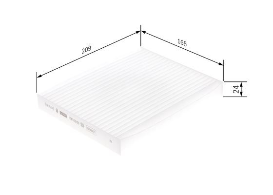 Kupefilter Bosch 1 987 435 070 BOSCH