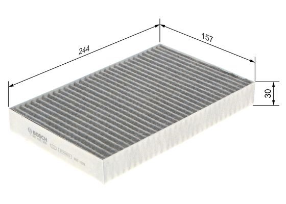 Kupefilter Bosch 1 987 435 569 BOSCH