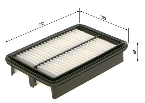 Luftfilter Bosch F 026 400 458 BOSCH