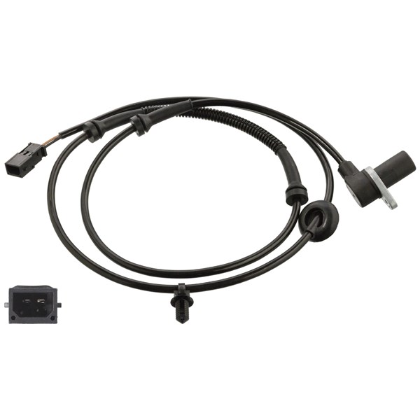 ABS-givare, Sensor, hjulvarvtal, Bakaxel, båda sidor, Bakaxel hög FEBI BILSTEIN