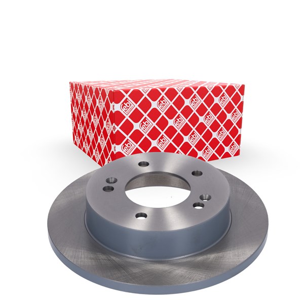 Bromsskiva Solid, Bakaxel Febi bilstein 108432 FEBI BILSTEIN