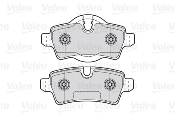 Bromsbeläggsats, Bakaxel Valeo 301041 VALEO Bromsbeläggsats, Bakaxel Valeo 301041 VALEO