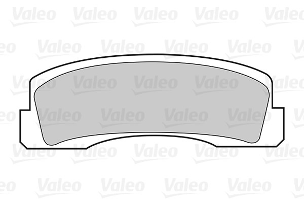 Bromsbeläggsats, Framaxel Valeo 301389 VALEO Bromsbeläggsats, Framaxel Valeo 301389 VALEO