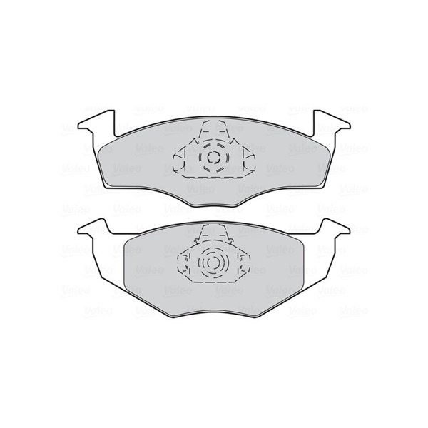 Bromsbeläggsats, Framaxel Valeo 301403 VALEO Bromsbeläggsats, Framaxel Valeo 301403 VALEO