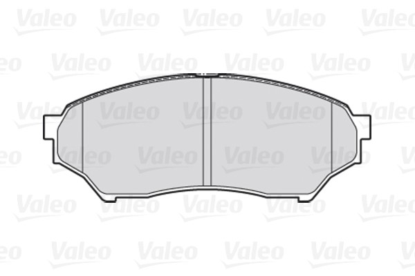 Bromsbeläggsats, Framaxel Valeo 301521 VALEO