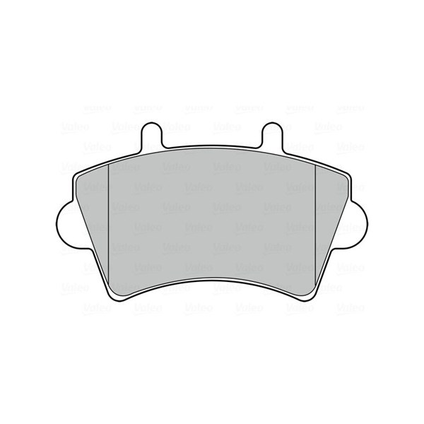 Bromsbeläggsats, Framaxel Valeo 301537 VALEO