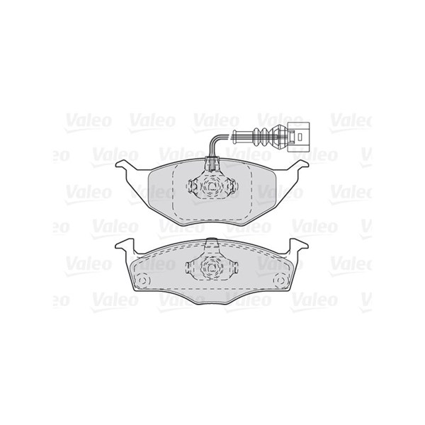 Bromsbeläggsats, Framaxel Valeo 301734 VALEO Bromsbeläggsats, Framaxel Valeo 301734 VALEO