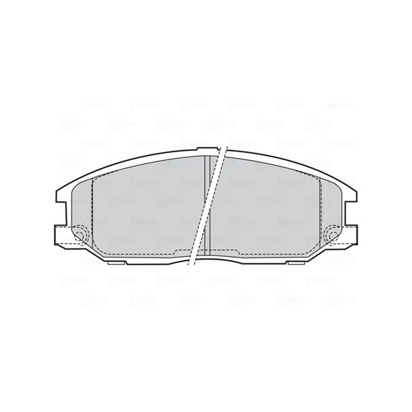 Bromsbeläggsats, Framaxel Valeo 301759 VALEO