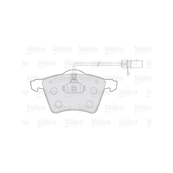 Bromsbeläggsats, Framaxel Valeo 301801 VALEO Bromsbeläggsats, Framaxel Valeo 301801 VALEO