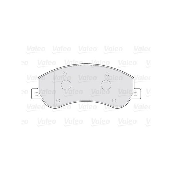 Bromsbeläggsats, Framaxel Valeo 301816 VALEO Bromsbeläggsats, Framaxel Valeo 301816 VALEO