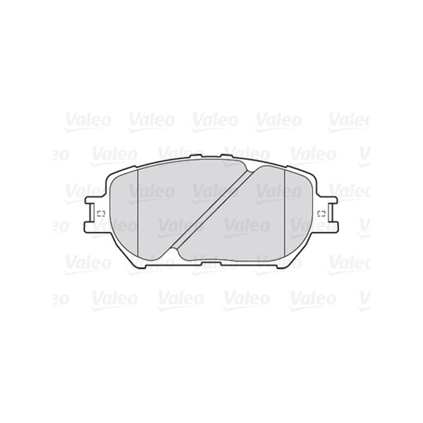 Bromsbeläggsats, Framaxel Valeo 301862 VALEO Bromsbeläggsats, Framaxel Valeo 301862 VALEO