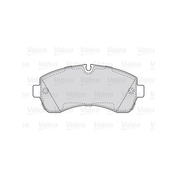 Bromsbeläggsats, Framaxel Valeo 301881 VALEO Bromsbeläggsats, Framaxel Valeo 301881 VALEO