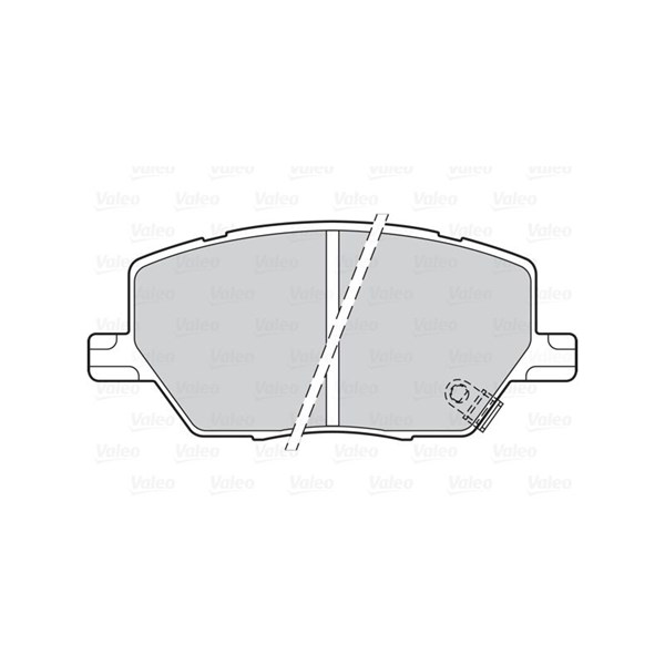 Bromsbeläggsats, Framaxel, Bakaxel Valeo 302201 VALEO