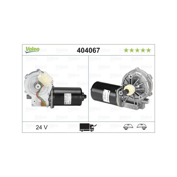 Torkarmotor 24V, Fram Valeo 404067 VALEO