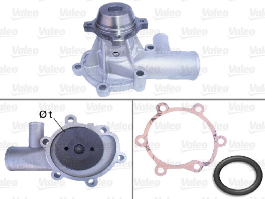 Vattenpump Valeo 506133 VALEO