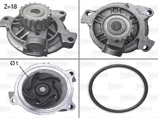 Vattenpump Valeo 506488 VALEO